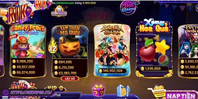 Có gì tại game Bát Tiên Quá Hải Rikvip ?