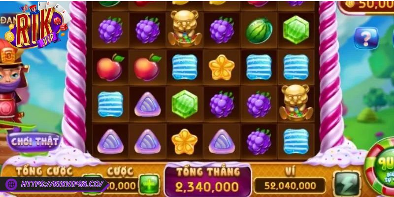 Thông tin cơ bản về candy fruit samurai Rikvip