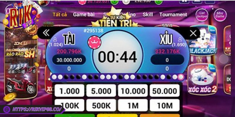 Cơ hội thắng lớn với phiên bản tài xỉu truyền thống 