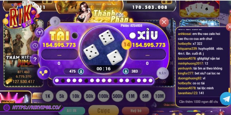 Chọn bàn có lịch sử ổn định, bấm “tham gia” 