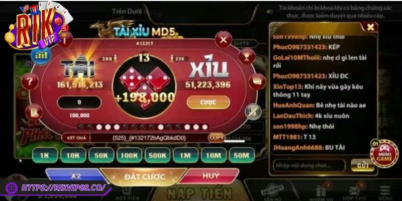 Tìm hiểu về các cửa cược trong game tài xỉu md5